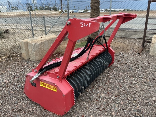 Raytree Rmbd72 72in Drum Mulcher For Skid Steer