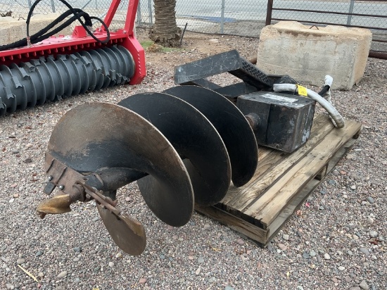 Lowe Auger For Skid Steer