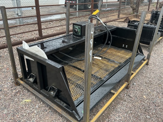 2026 Vb79 79in Vibrating Bucket For Skid Steer