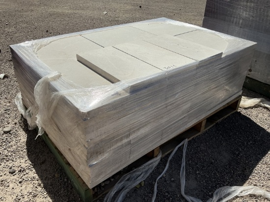 PALLET OF TRAVERTINE PAVERS