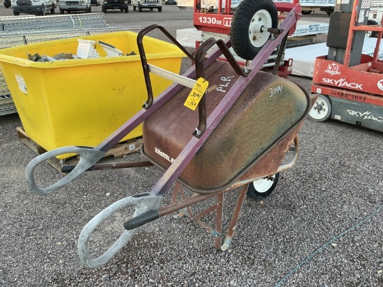 (2) WHEEL BARROWS