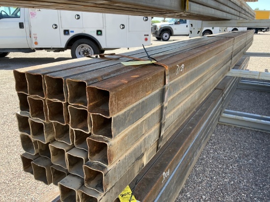 Bundle Of 2 7/8in Square Tubing