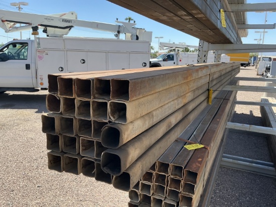 Bundle Of 2 3/8in Square Tubing