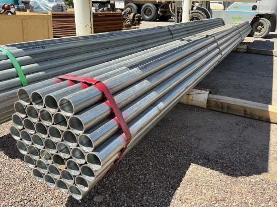 Bundle Of 2 3/8in Galv Pipe