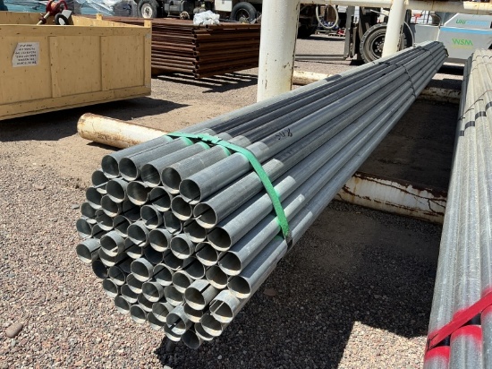 Bundle Of 1 7/8in Galv Pipe