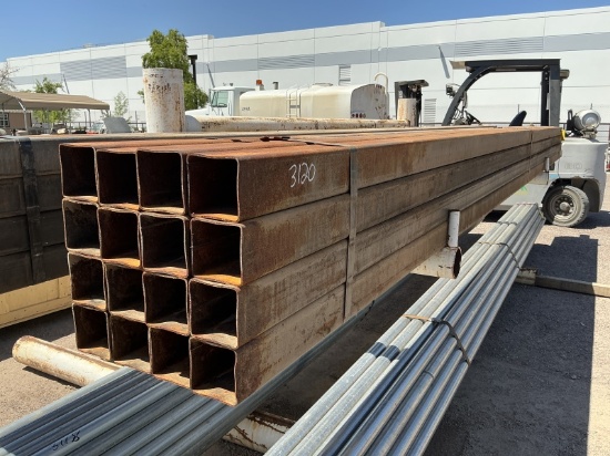 Bundle Of 3 5/8in Square Tubing