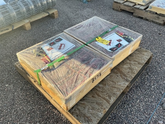 (2) 20 Packs Of Weld-On Strap Winches