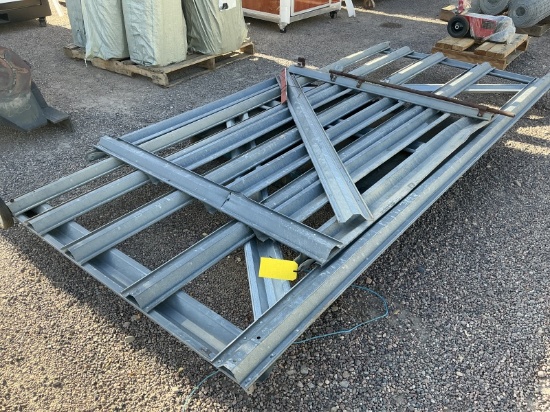 Galvanized Farm Gate