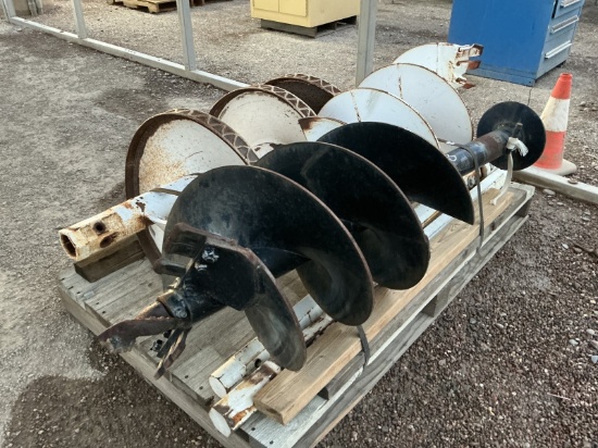 PALLET OF AUGER BITS & EXTENSIONS