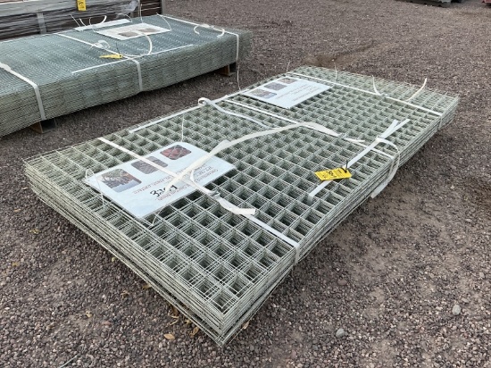 (40) 3FT X 6FT GALVANIZED MESH SHEETS