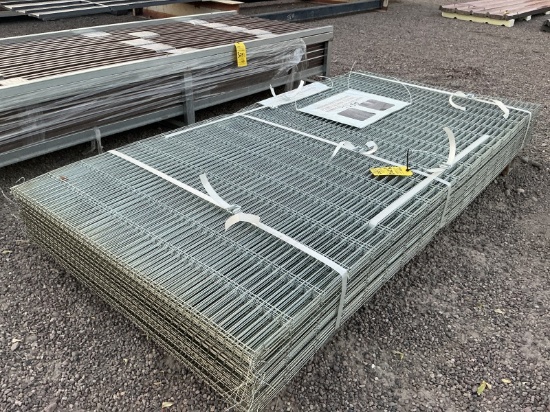 (50) 3FT X 6FT GALVANIZED MESH SHEETS