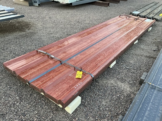 (70) 3FT X 12FT WOOD GRAIN ROOF PANELS