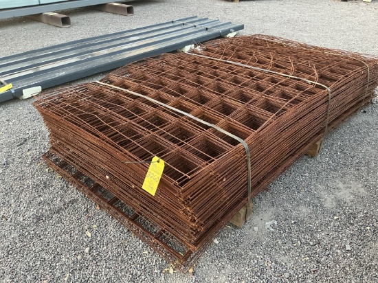 Bundle Of 42in X 84in Steel Mesh Sheets