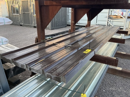 (70) 3FT X 12FT BROWN METAL ROOF PANELS
