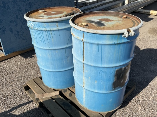 (2) Barrels Of Sandblast Media