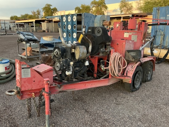 1999 Crafco Ss125dv Towable Tar Pot