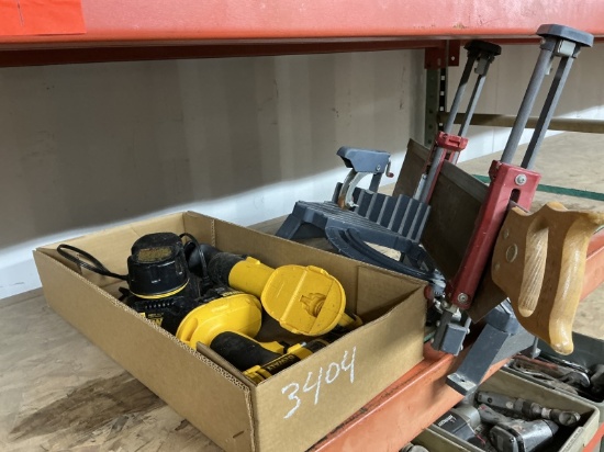 ASST 18V DEWALT TOOLS & MITER BOX