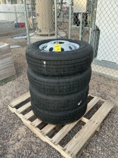 Steel Wheels W/ Tires