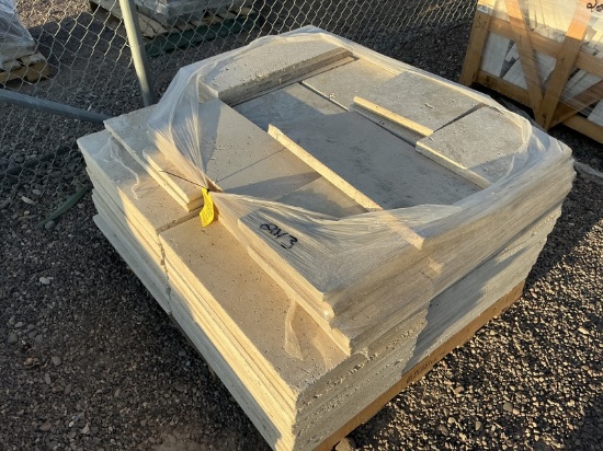 Pallet Of Travertine Pavers