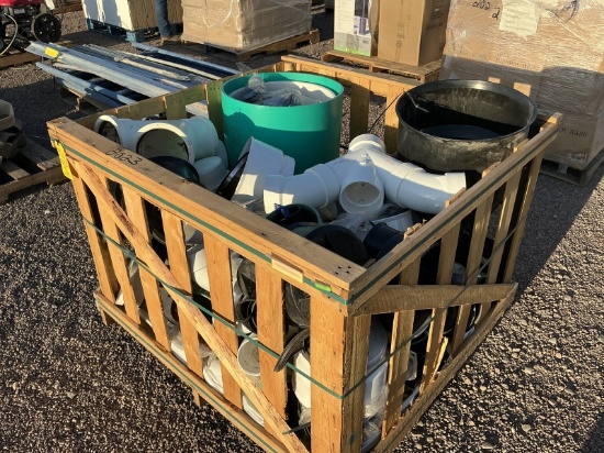 Crate Of Asst Pvc Fittings & Hardware