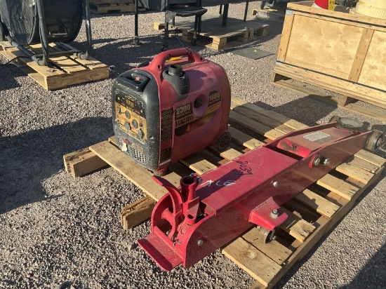 Floor Jack & Generator