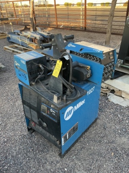 Miller Cp-302 Welder, (2) Miller Wire Feeders
