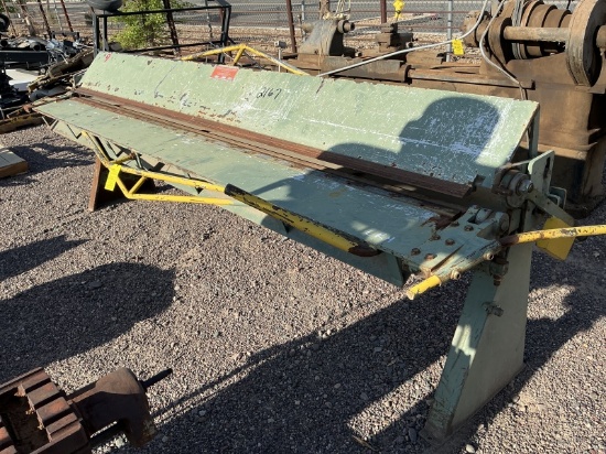 1986 10ft Connecticut Bending Brake