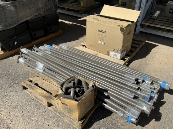 Two Pallets Of Assorted Tent Framework And Top