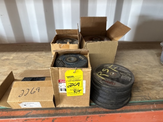 Lot Of Assorted Grinding And Cut Off Wheels
