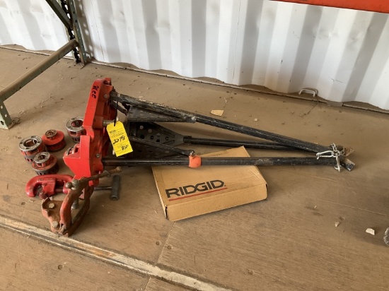 Rigid Pipe Threading Stand