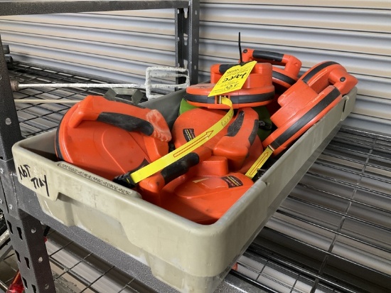Lot Of Assorted Measuring Tapes