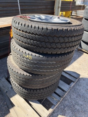 4 Bridgestone Dueler A/T 275/70r18 Tires Wheels