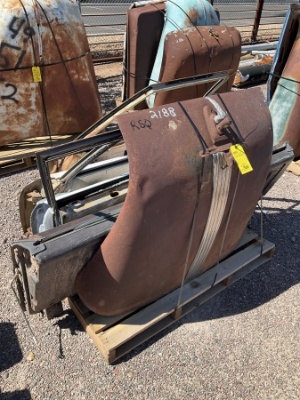 Pallet Of Car Doors & Panels