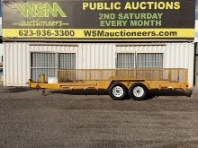 2000 Fleming T318 Utility Trailer