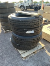 PALLET OF 24.5 TIRES