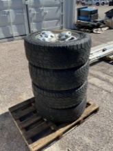 (4) 265/70R16 WHEELS W/ TIRES