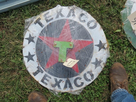 METAL TEXACO SIGN