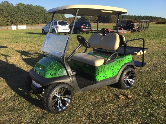 2013 CUSTOMCLUB CAR PRECEDENT ELECTRIC GOLF CART (48 V, 2015 BATTERIES, 14