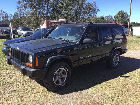 1998 JEEP CHEROKEE CLASSIC (AT, V6, 4X4, MILES READ 224453, VIN-1J4FJ68S2WL