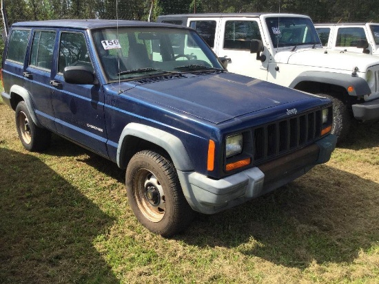1999 JEEP CHEROKEE-UNIT 361 (VIN-1J4FT28S4YL187069, MILES READ 112540, AT, 6 CYL)