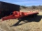 22 FT EQUIPMENT TRAILER (18 FT FLAT, 4 FT DOVE TAIL, TANDEM DUAL AXLES, PIN
