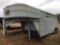 18 FT MORITZ TANDEM AXLE HORSE TRAILER (7 FT HEIGHT)