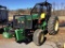 JOHN DEERE 5400 TRACTOR (HOURS READ 5089, FORESTRY CAGE, RAMSEY WINCH, 3 CY