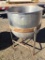 ALUMINUM 32 IN DIAMETER KETTLE AND STAND