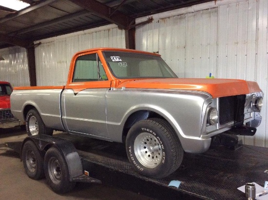 1972 CHEVROLETC10 PKP TRUCK (COMPLETE BUT NEEDS SOME FINAL ASSEMBLY, NEW 35