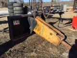STANLEY MB 256 HYDRAULIC HAMMER FOR SKID STEER