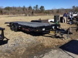 2012 KAUFMAN TILT TRAILER ( 22 FT X 82.5 INCHES, TANDEM 3500 LB BRAKE AXLES