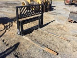 48 INCH SKID STEER FORKS