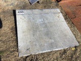 ALUMINUM DOCK PLATE (4 FT X 4 FT)