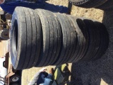 (6) 245/70R17.5 MICHELIN TRAILER TIRES